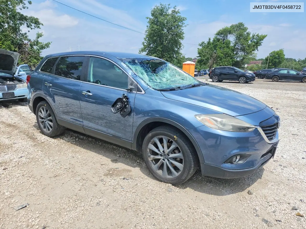 2015 Mazda Cx-9 Grand Touring VIN: JM3TB3DV4F0458722 Lot: 60153436