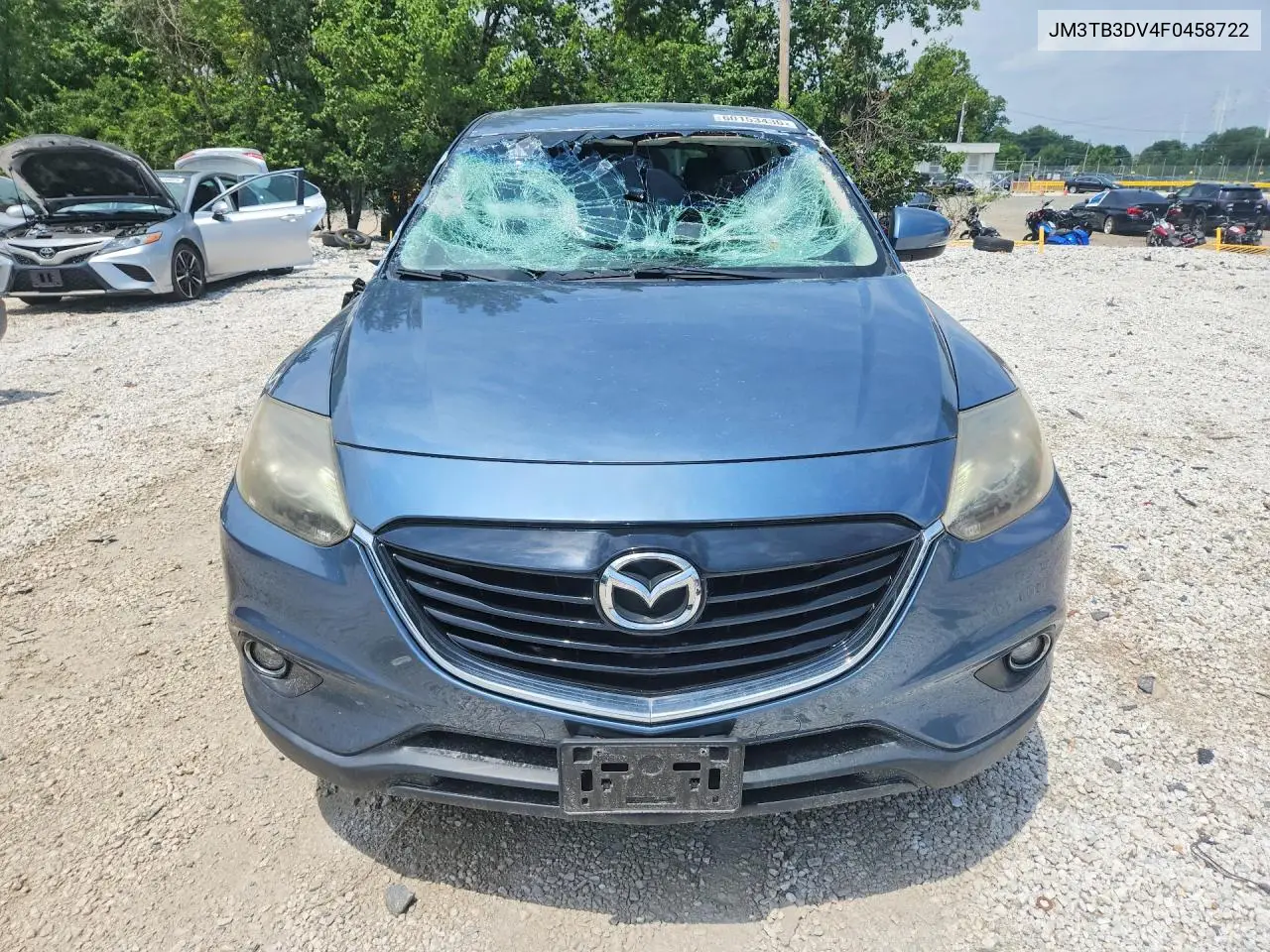 2015 Mazda Cx-9 Grand Touring VIN: JM3TB3DV4F0458722 Lot: 60153436