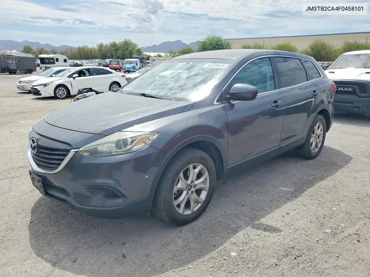 2015 Mazda Cx-9 Touring VIN: JM3TB2CA4F0458101 Lot: 60209426