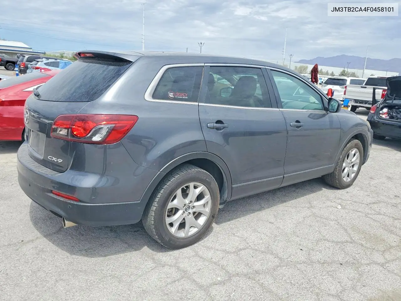 2015 Mazda Cx-9 Touring VIN: JM3TB2CA4F0458101 Lot: 60209426
