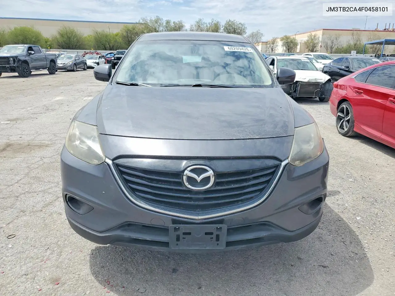 2015 Mazda Cx-9 Touring VIN: JM3TB2CA4F0458101 Lot: 60209426
