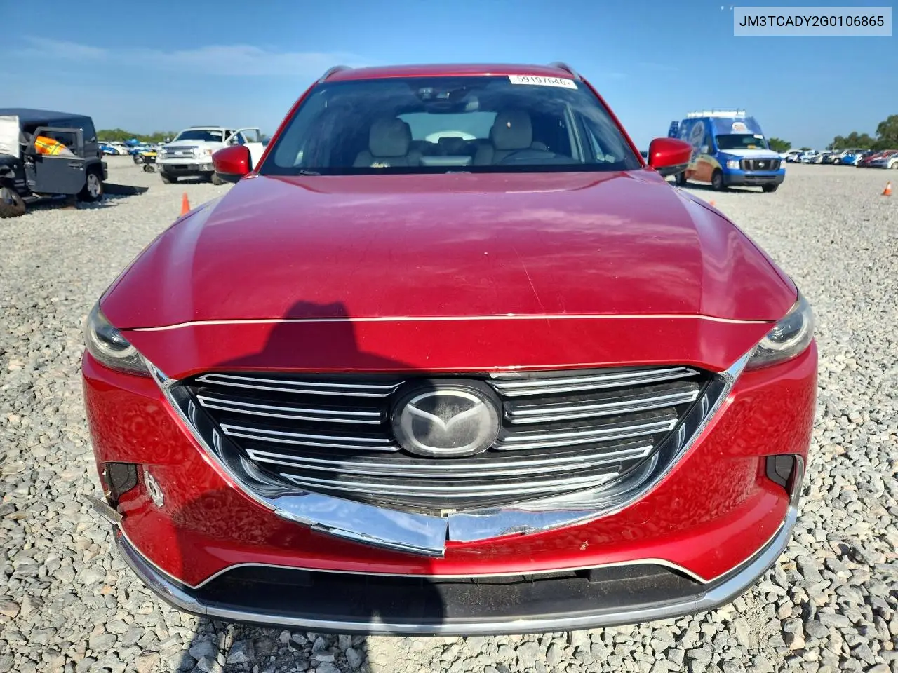 2016 Mazda Cx-9 Grand Touring VIN: JM3TCADY2G0106865 Lot: 59197646