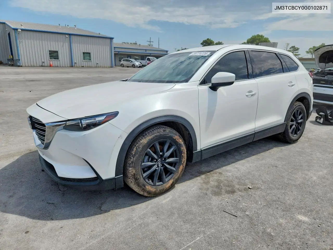 2016 Mazda Cx-9 Touring VIN: JM3TCBCY0G0102871 Lot: 59774726