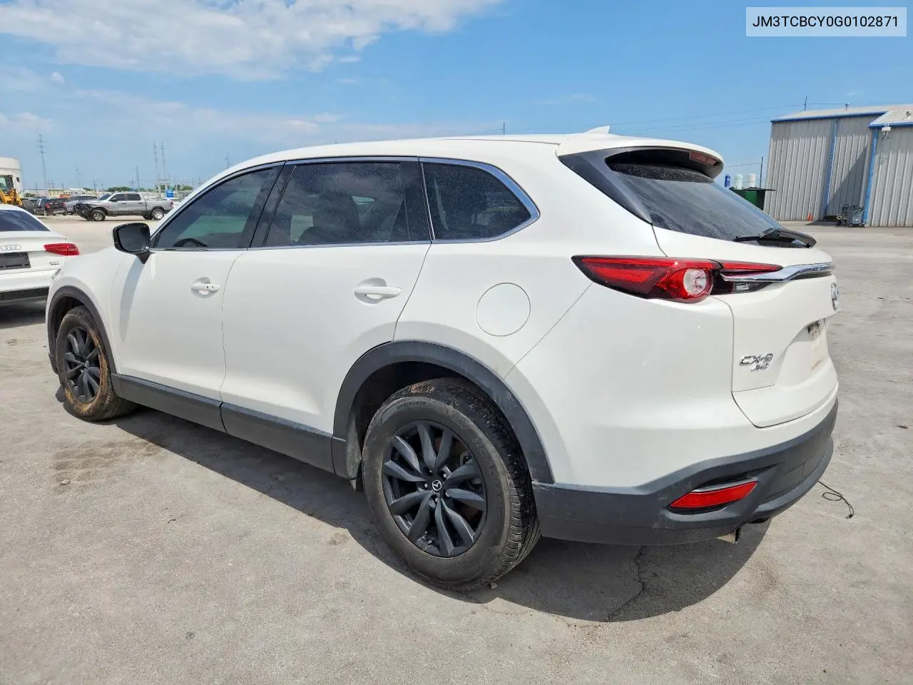2016 Mazda Cx-9 Touring VIN: JM3TCBCY0G0102871 Lot: 59774726