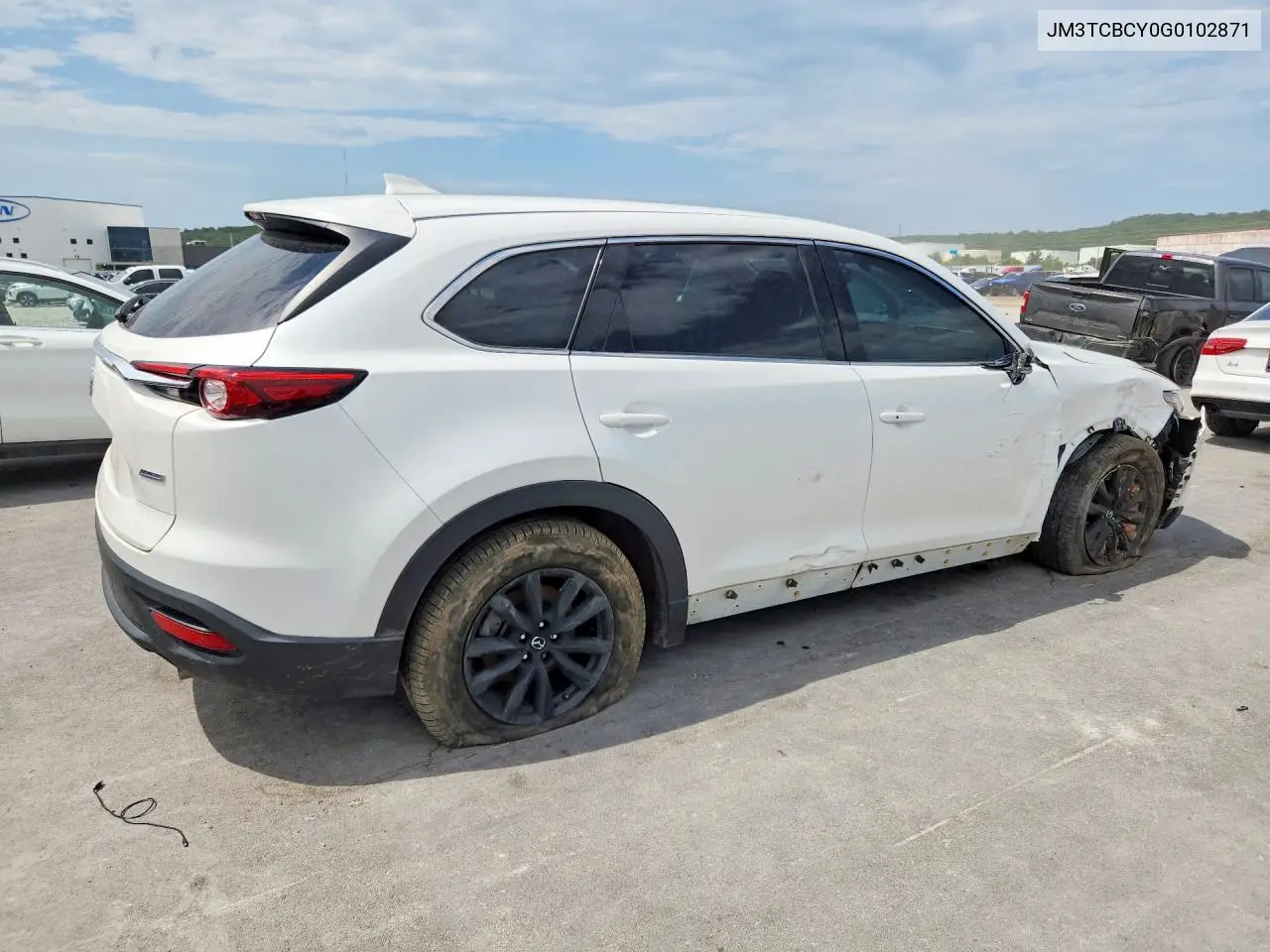 2016 Mazda Cx-9 Touring VIN: JM3TCBCY0G0102871 Lot: 59774726