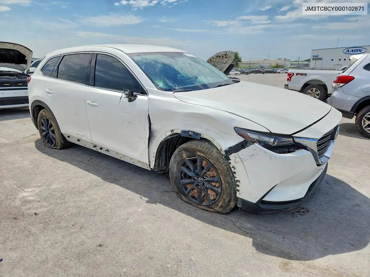 2016 Mazda Cx-9 Touring VIN: JM3TCBCY0G0102871 Lot: 59774726
