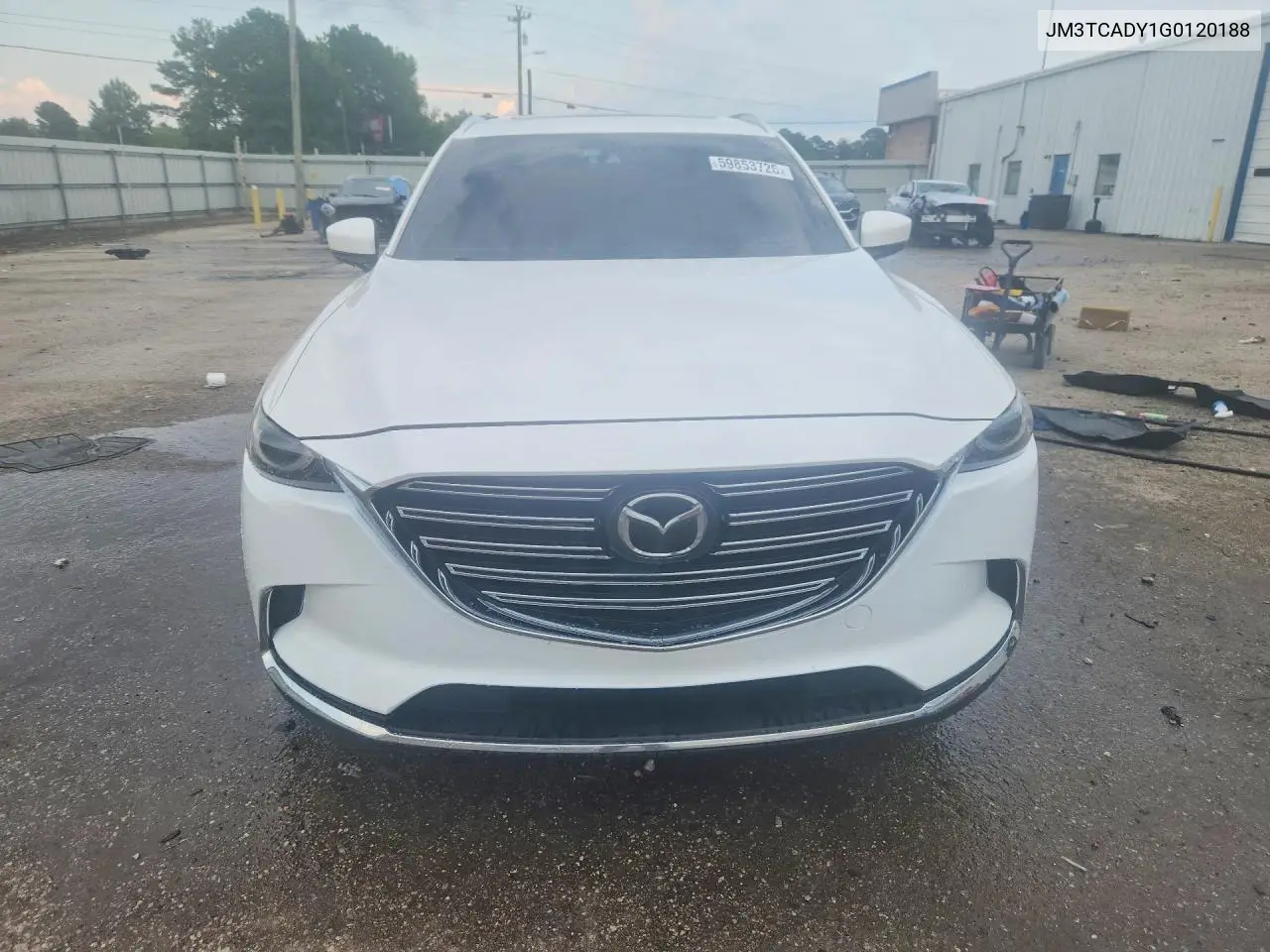 2016 Mazda Cx-9 Grand Touring VIN: JM3TCADY1G0120188 Lot: 59853726