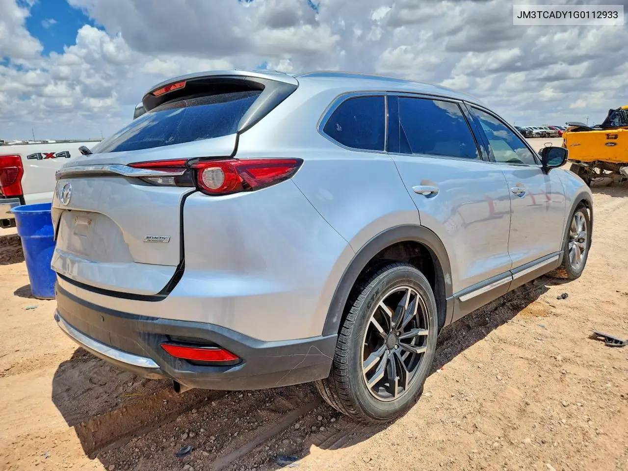 2016 Mazda Cx-9 Grand Touring VIN: JM3TCADY1G0112933 Lot: 60078396