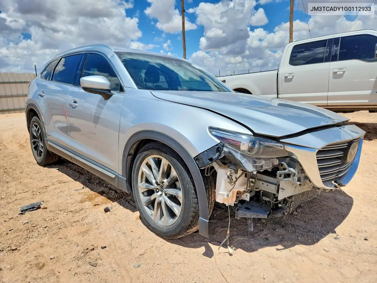 2016 Mazda Cx-9 Grand Touring VIN: JM3TCADY1G0112933 Lot: 60078396
