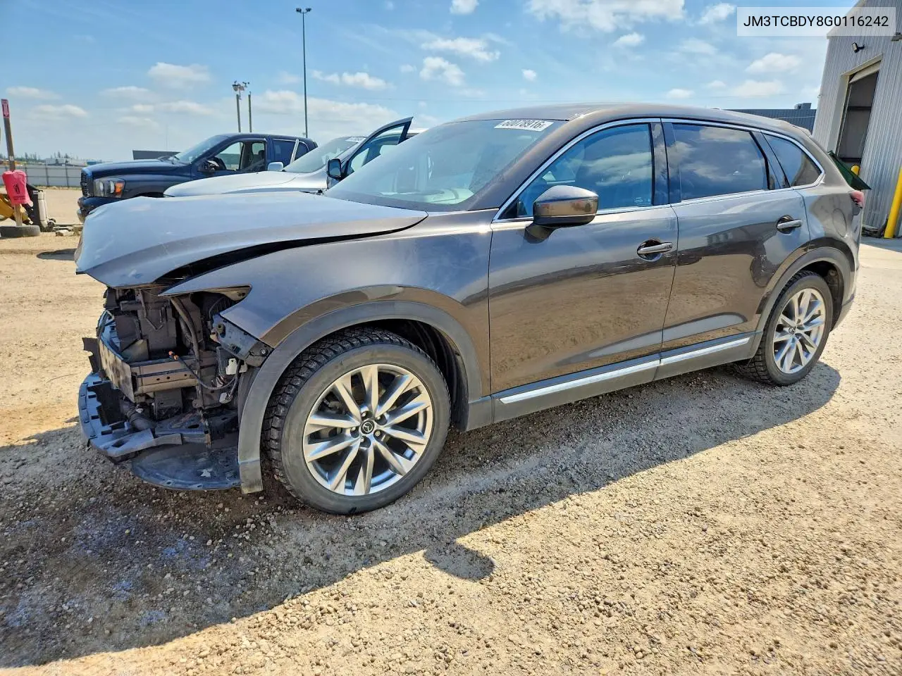 2016 Mazda Cx-9 Grand Touring VIN: JM3TCBDY8G0116242 Lot: 60078916