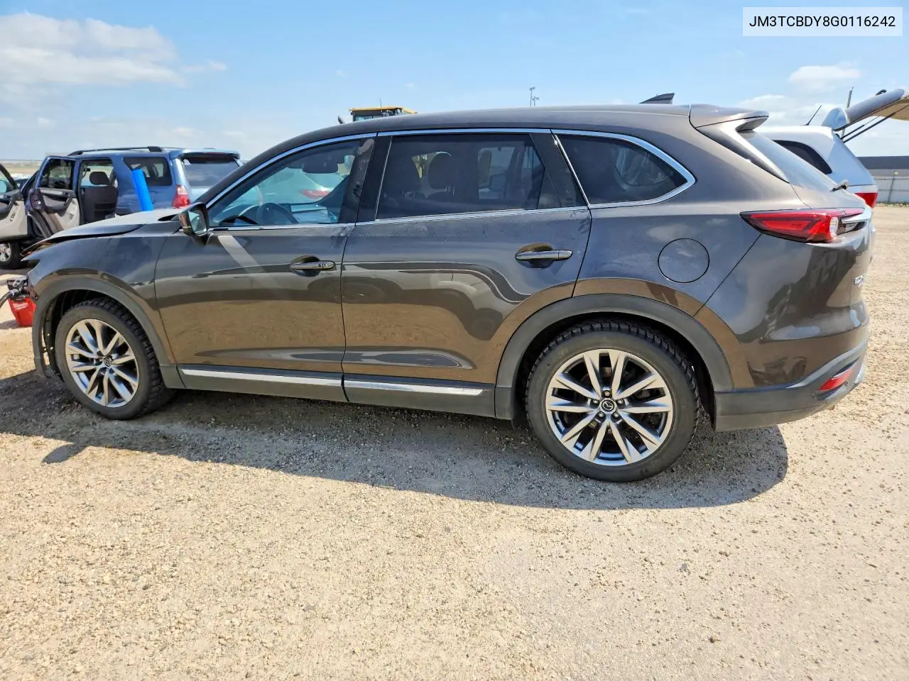 2016 Mazda Cx-9 Grand Touring VIN: JM3TCBDY8G0116242 Lot: 60078916