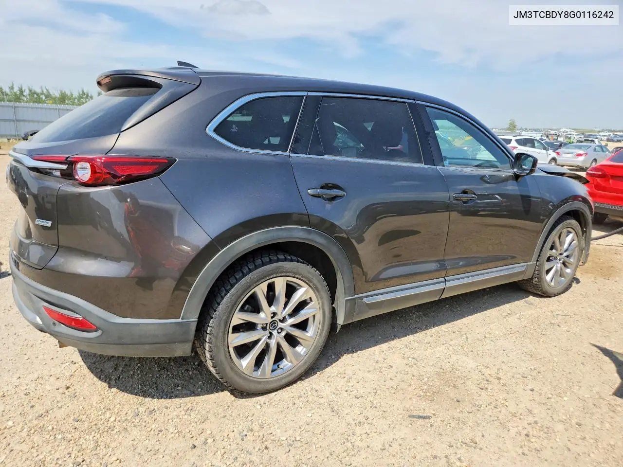 2016 Mazda Cx-9 Grand Touring VIN: JM3TCBDY8G0116242 Lot: 60078916