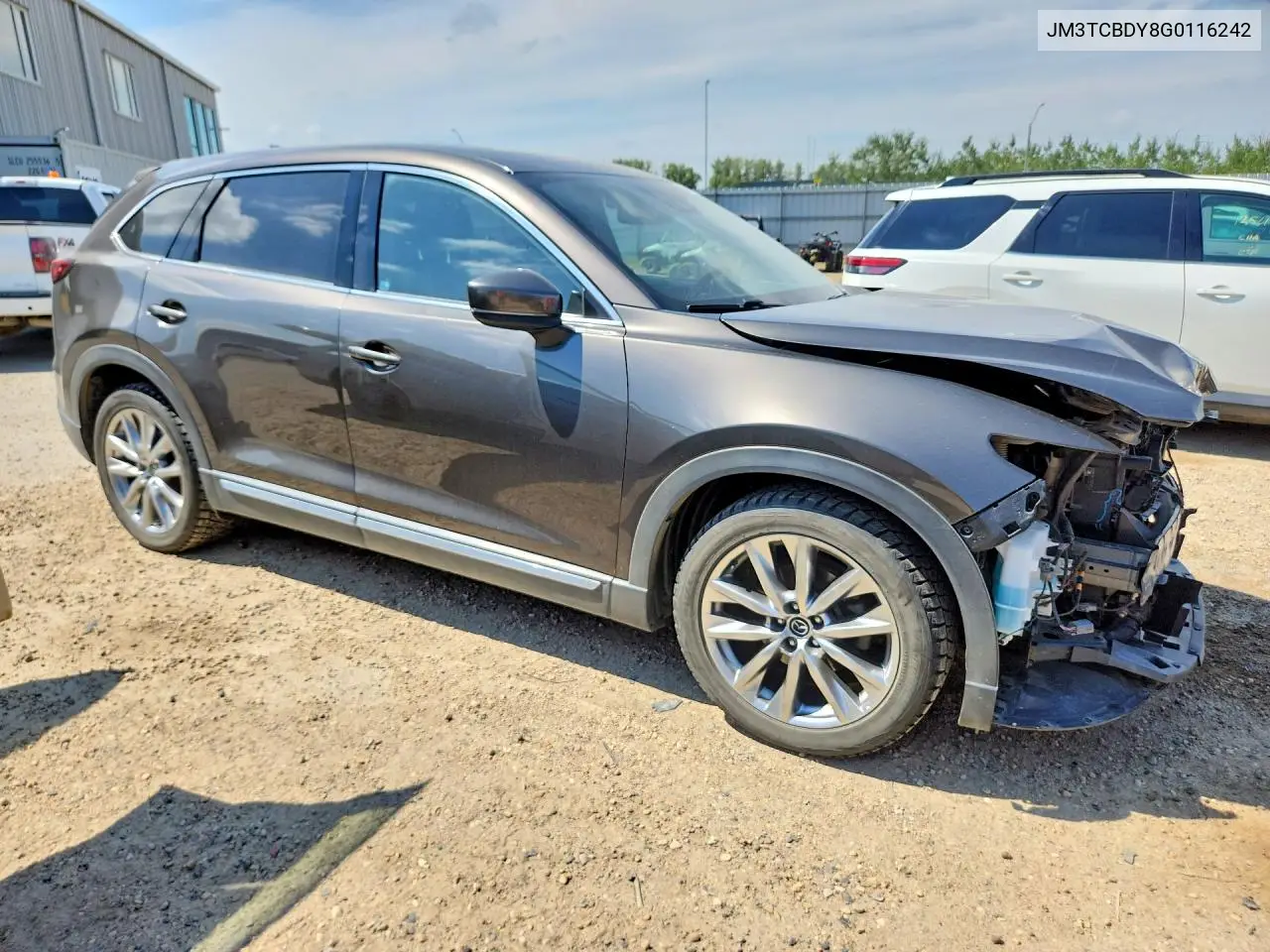 2016 Mazda Cx-9 Grand Touring VIN: JM3TCBDY8G0116242 Lot: 60078916