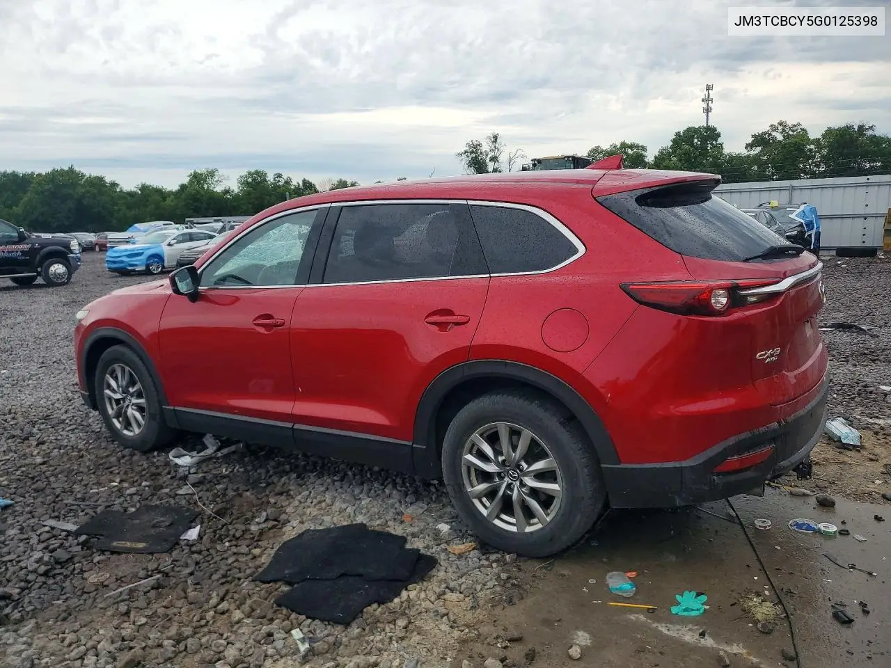 2016 Mazda Cx-9 Touring VIN: JM3TCBCY5G0125398 Lot: 60188036