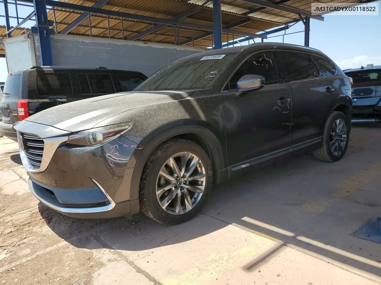 2016 Mazda Cx-9 Grand Touring VIN: JM3TCADYXG0118522 Lot: 60235606