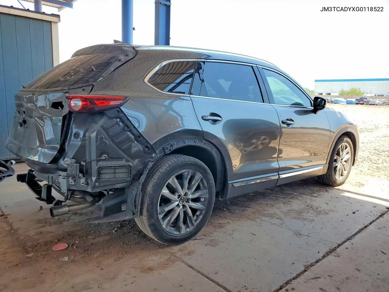 2016 Mazda Cx-9 Grand Touring VIN: JM3TCADYXG0118522 Lot: 60235606