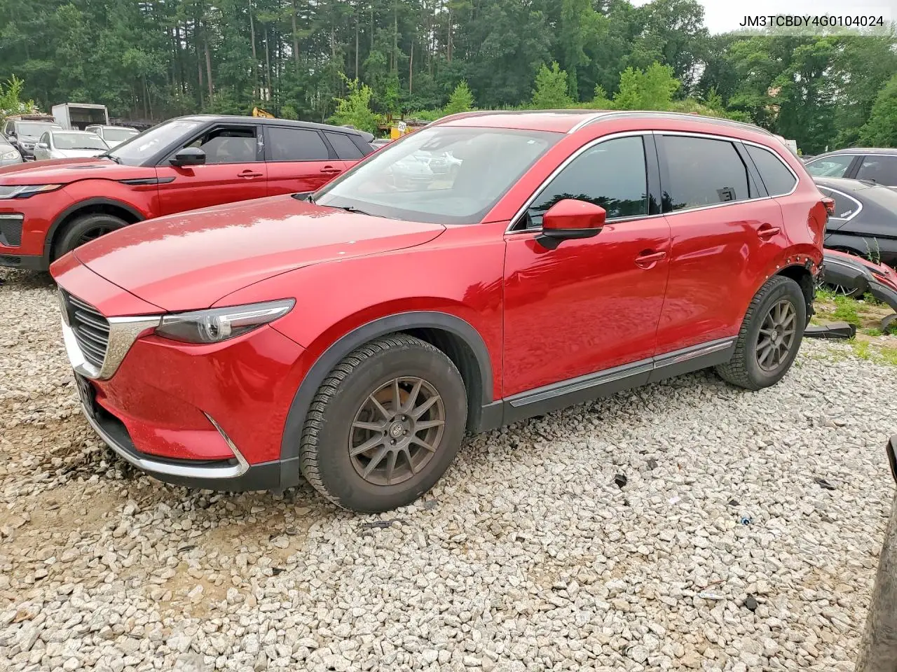 2016 Mazda Cx-9 Grand Touring VIN: JM3TCBDY4G0104024 Lot: 60241406