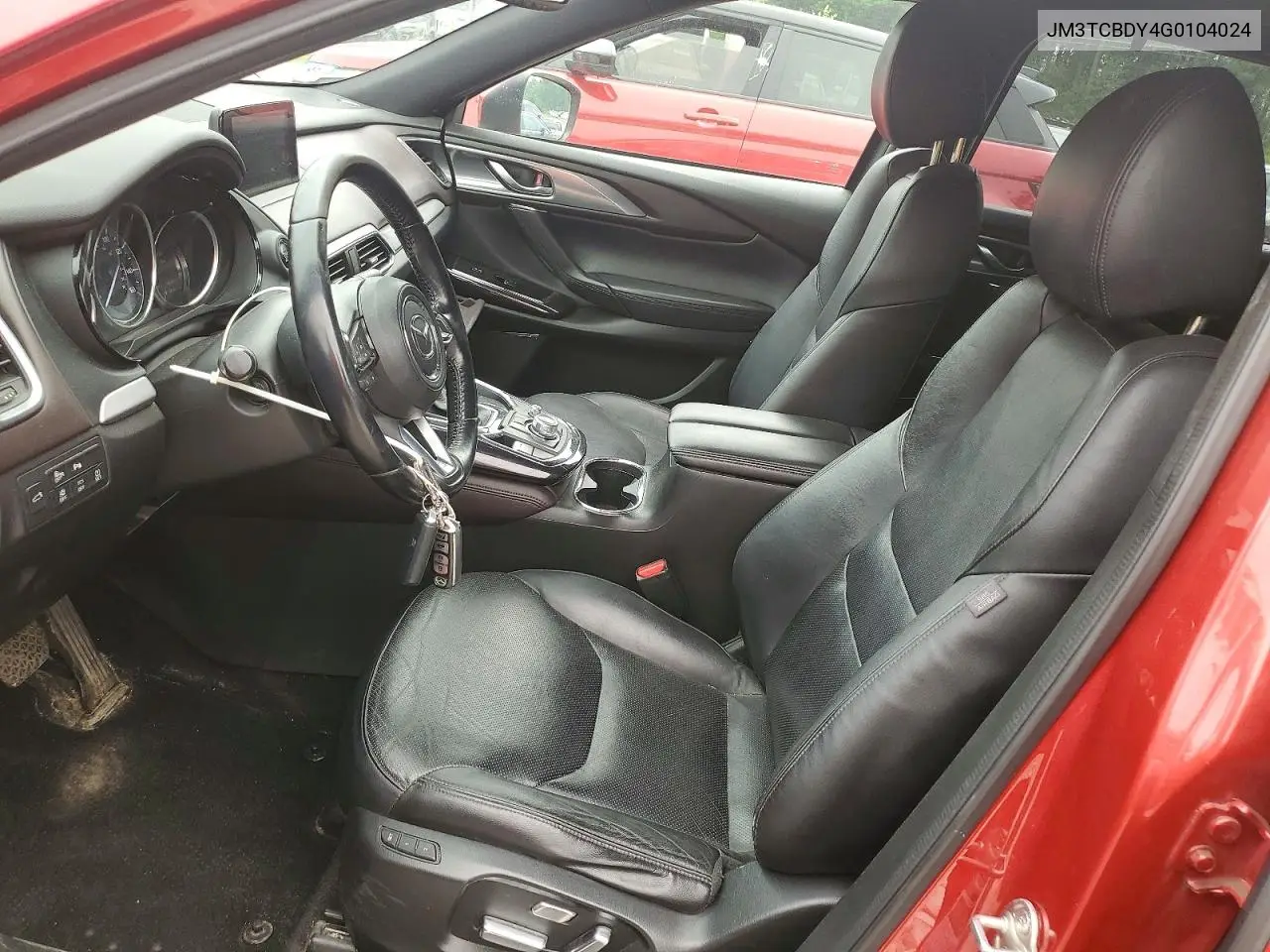 2016 Mazda Cx-9 Grand Touring VIN: JM3TCBDY4G0104024 Lot: 60241406