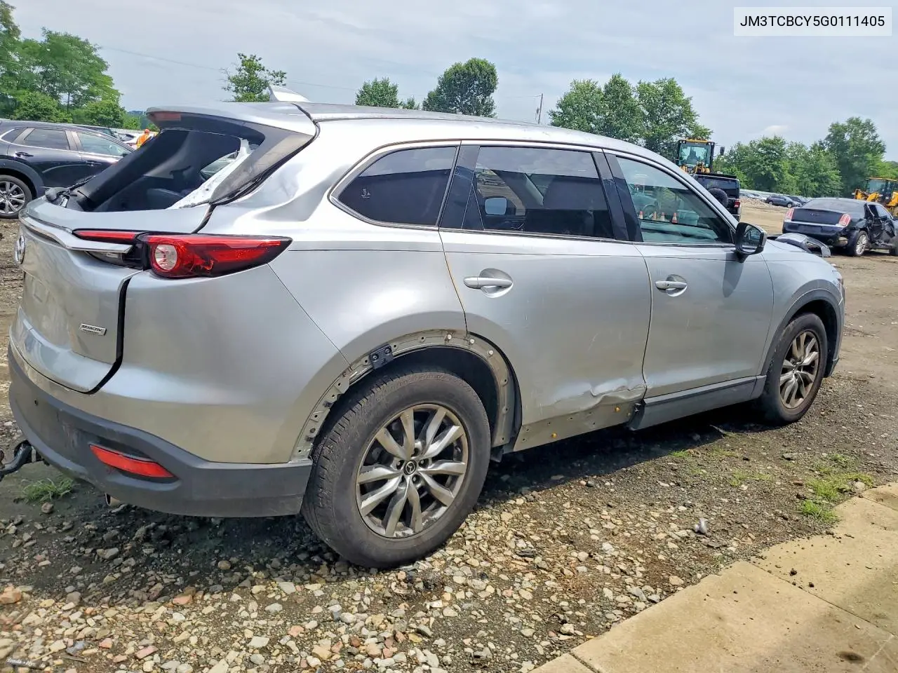 2016 Mazda Cx-9 Touring VIN: JM3TCBCY5G0111405 Lot: 60326556