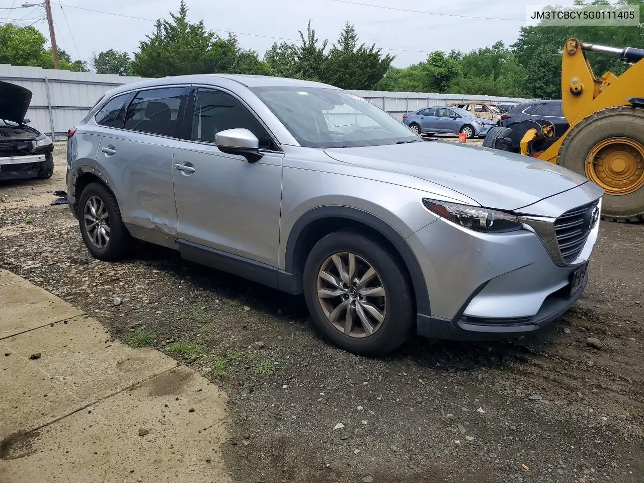 2016 Mazda Cx-9 Touring VIN: JM3TCBCY5G0111405 Lot: 60326556