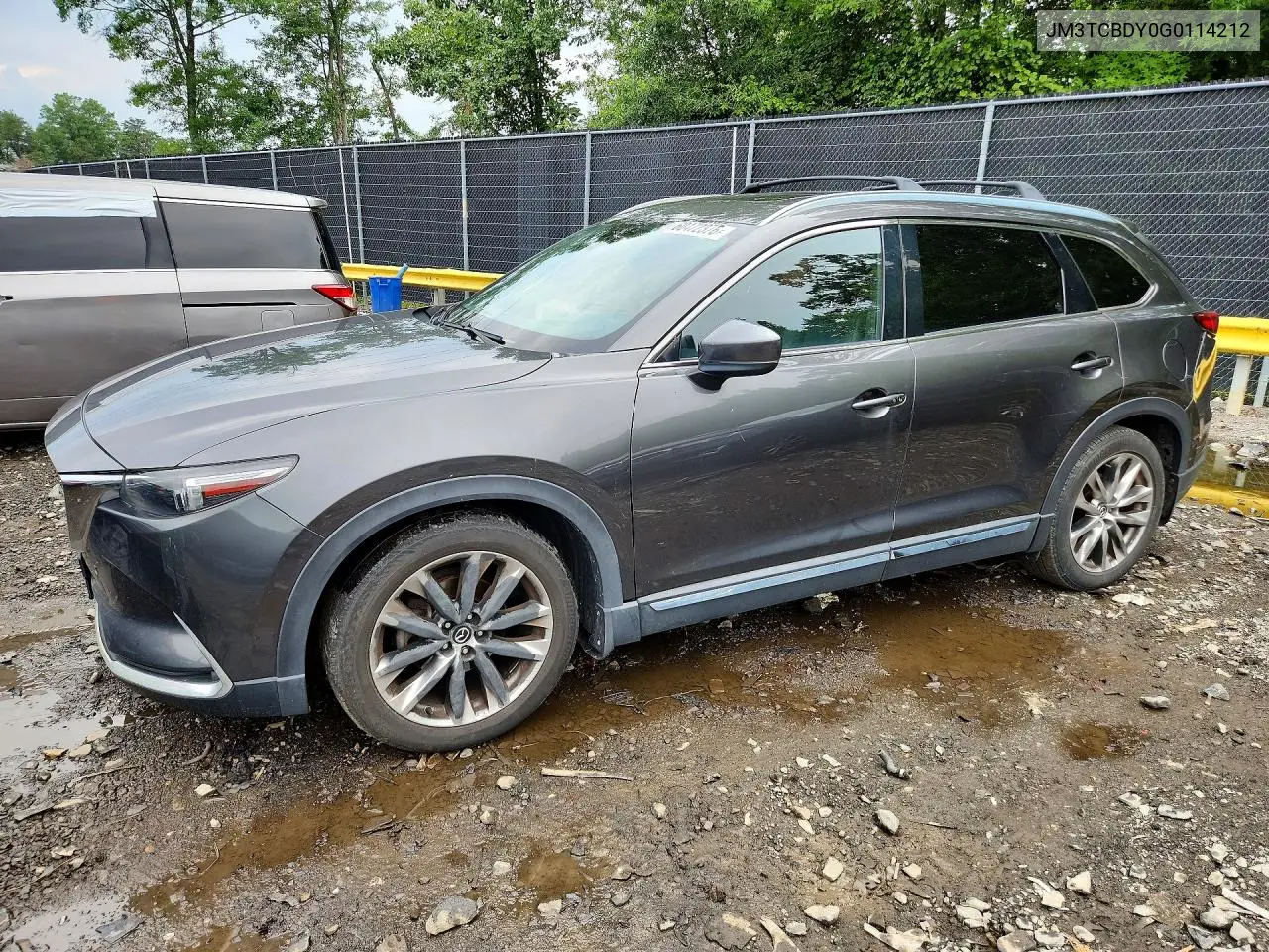 2016 Mazda Cx-9 Grand Touring VIN: JM3TCBDY0G0114212 Lot: 60472376