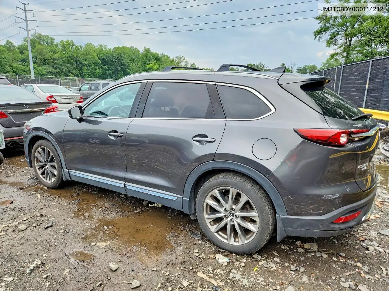 2016 Mazda Cx-9 Grand Touring VIN: JM3TCBDY0G0114212 Lot: 60472376