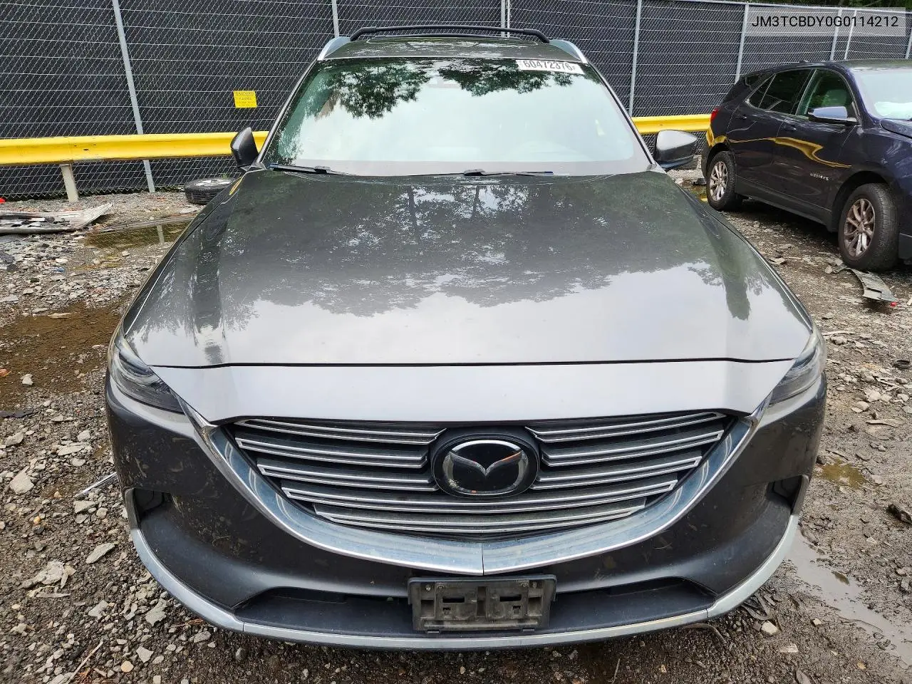 2016 Mazda Cx-9 Grand Touring VIN: JM3TCBDY0G0114212 Lot: 60472376