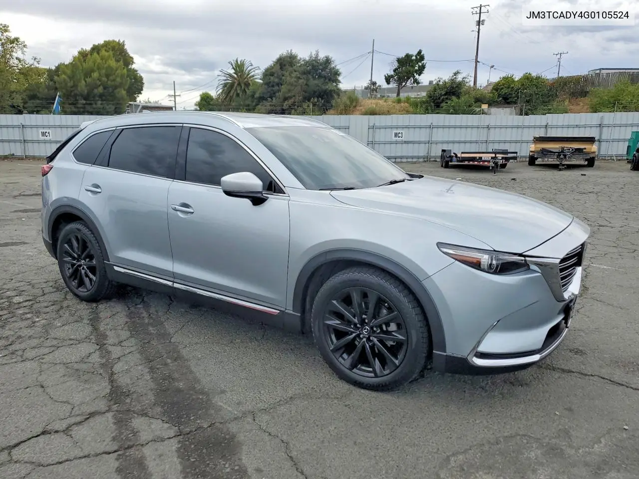 2016 Mazda Cx-9 Grand Touring VIN: JM3TCADY4G0105524 Lot: 60669706