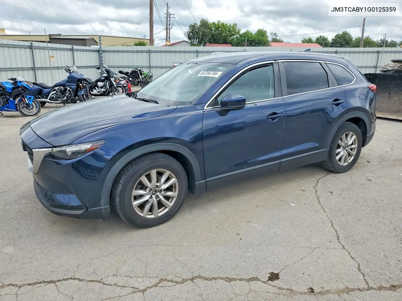 2016 Mazda Cx-9 Touring VIN: JM3TCABY1G0125359 Lot: 60766766