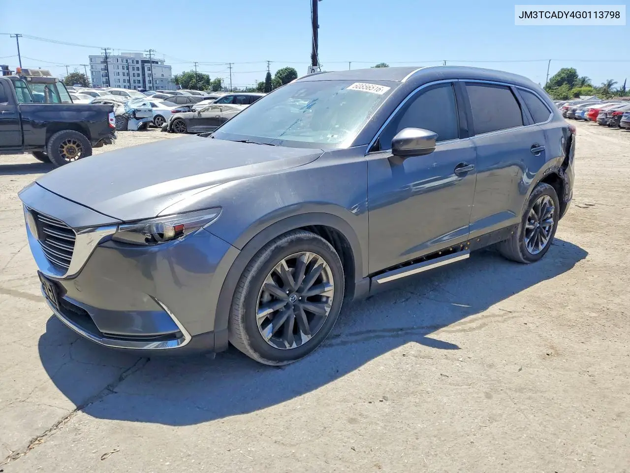 2016 Mazda Cx-9 Grand Touring VIN: JM3TCADY4G0113798 Lot: 60856516