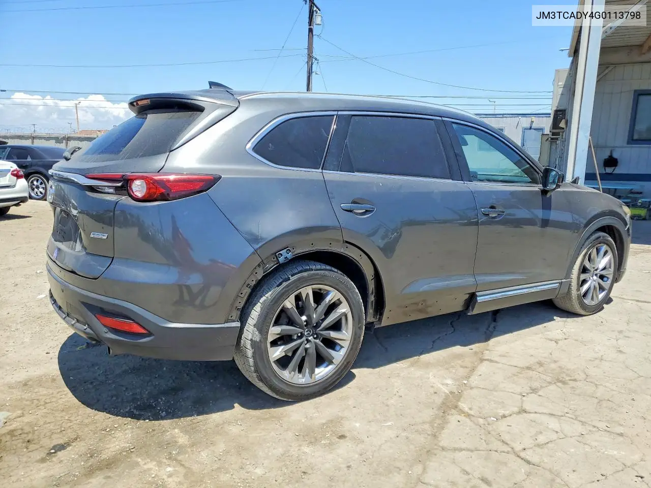 2016 Mazda Cx-9 Grand Touring VIN: JM3TCADY4G0113798 Lot: 60856516