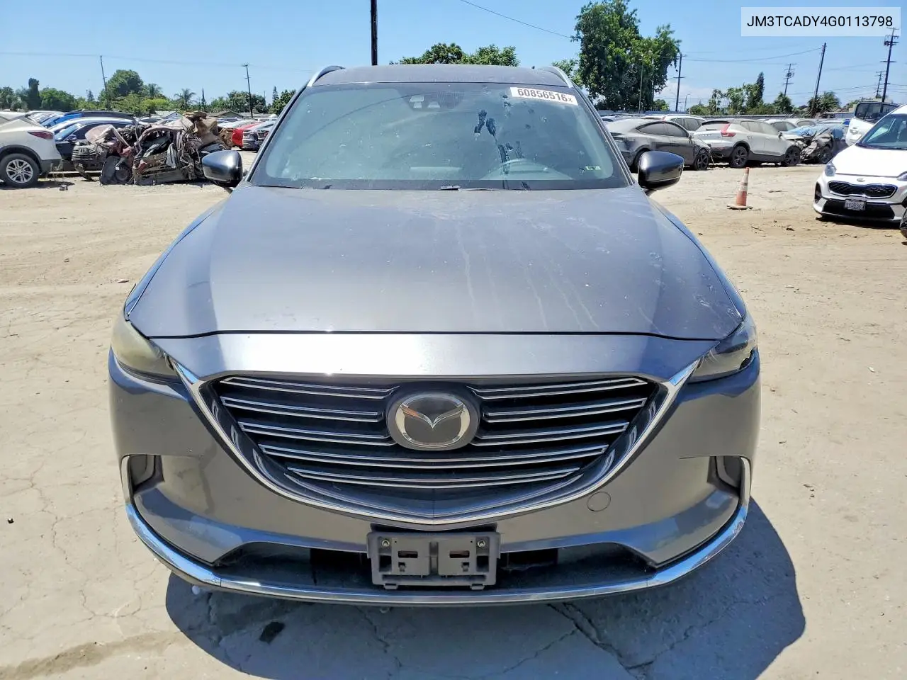 2016 Mazda Cx-9 Grand Touring VIN: JM3TCADY4G0113798 Lot: 60856516