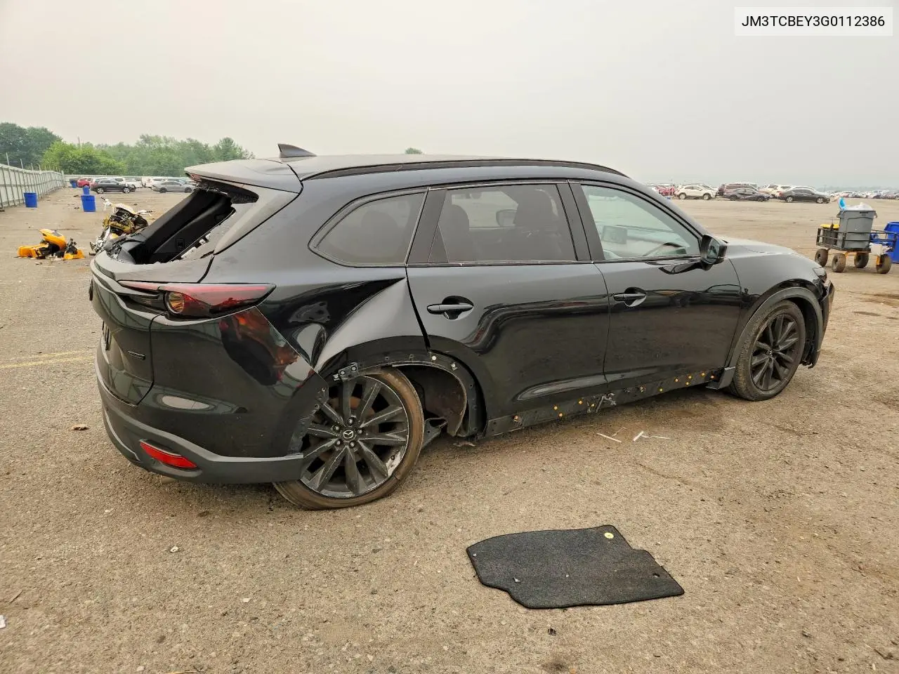 2016 Mazda Cx-9 Signature VIN: JM3TCBEY3G0112386 Lot: 60895466