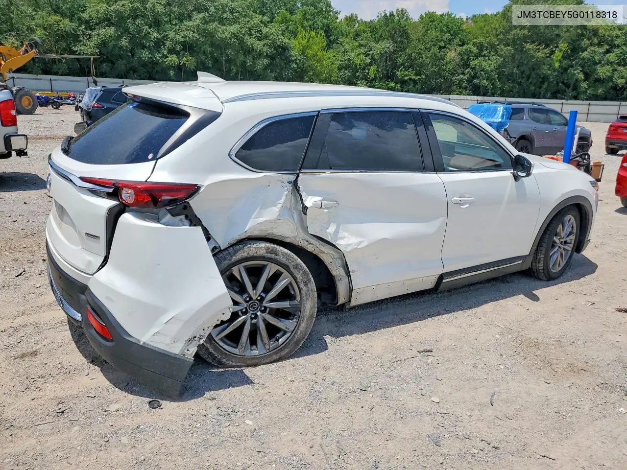 2016 Mazda Cx-9 Signature VIN: JM3TCBEY5G0118318 Lot: 61113516