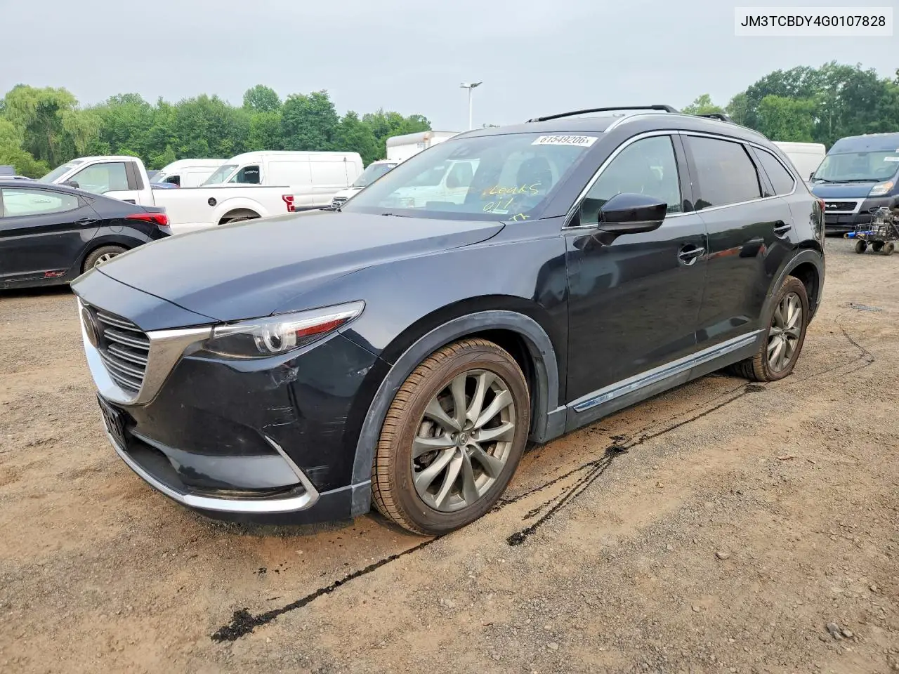 2016 Mazda Cx-9 Grand Touring VIN: JM3TCBDY4G0107828 Lot: 61549206