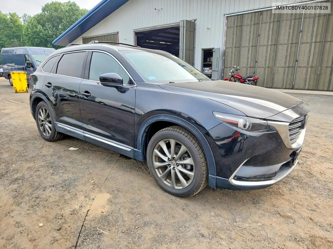 2016 Mazda Cx-9 Grand Touring VIN: JM3TCBDY4G0107828 Lot: 61549206