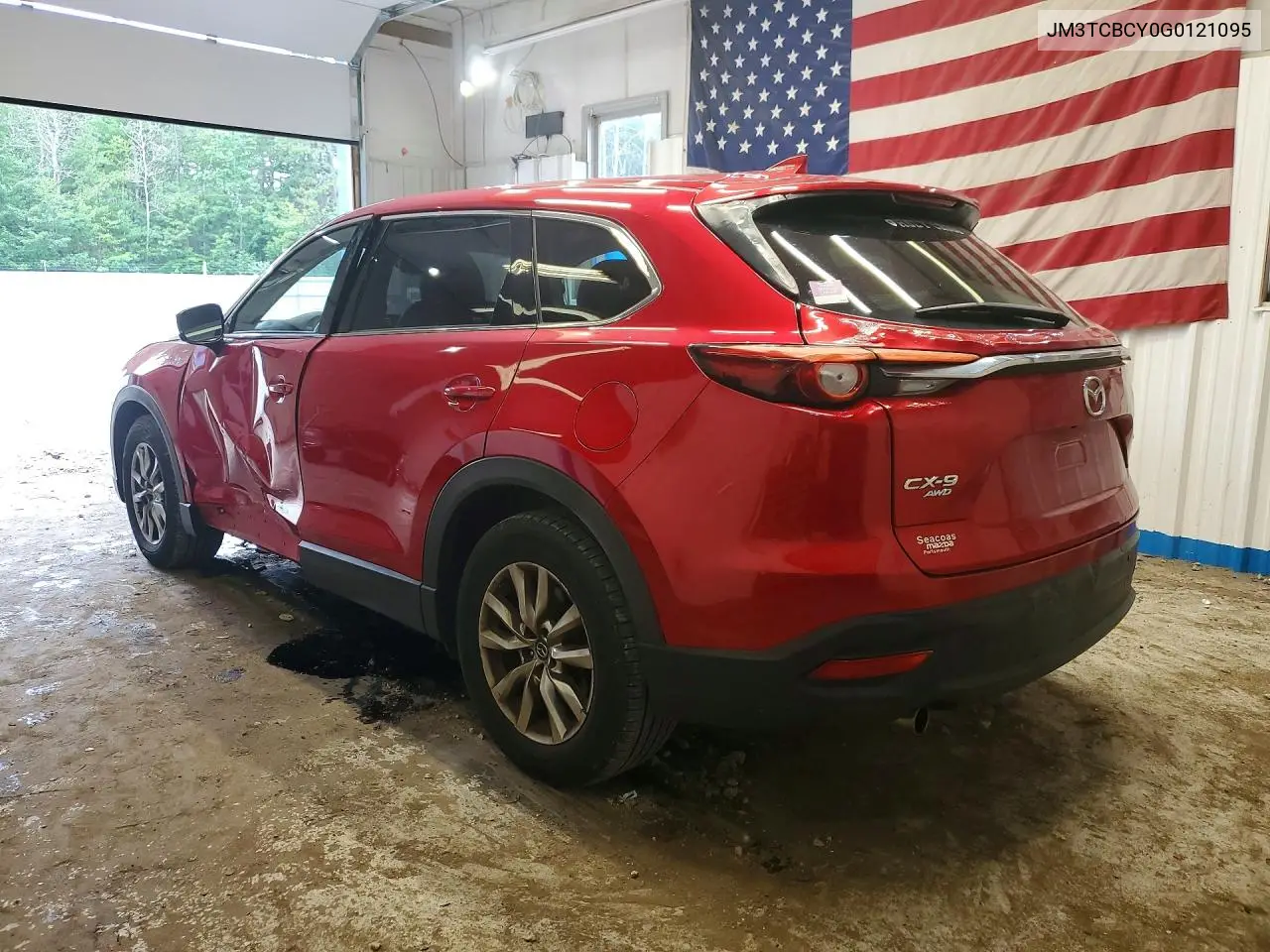2016 Mazda Cx-9 Touring VIN: JM3TCBCY0G0121095 Lot: 61683236