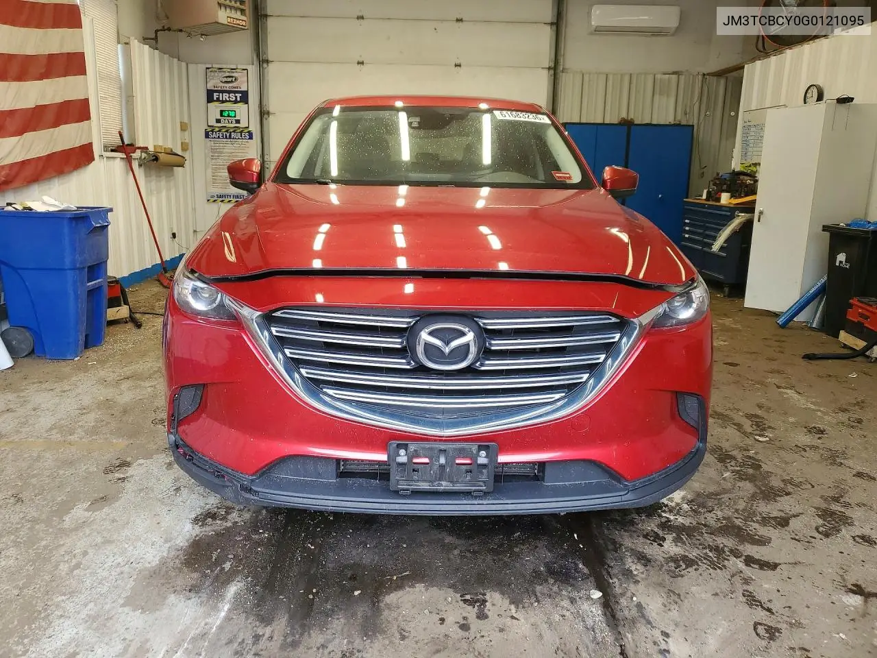 2016 Mazda Cx-9 Touring VIN: JM3TCBCY0G0121095 Lot: 61683236