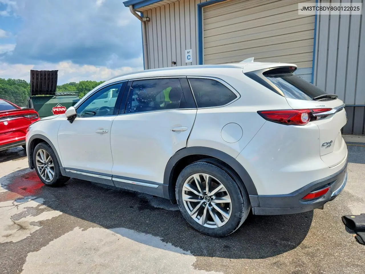 2016 Mazda Cx-9 Grand Touring VIN: JM3TCBDY8G0122025 Lot: 61996406