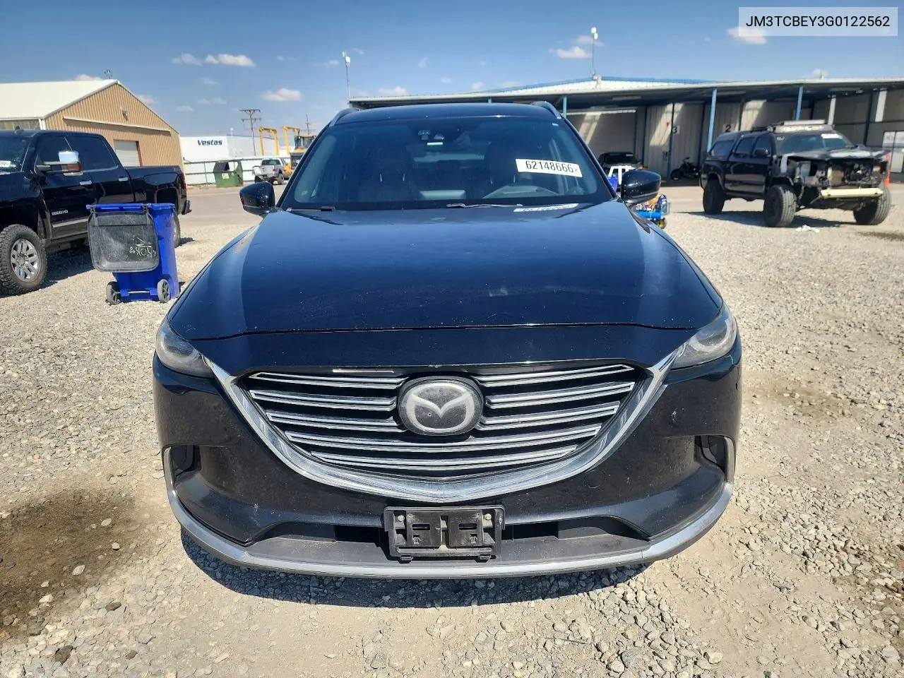 2016 Mazda Cx-9 Signature VIN: JM3TCBEY3G0122562 Lot: 62148666