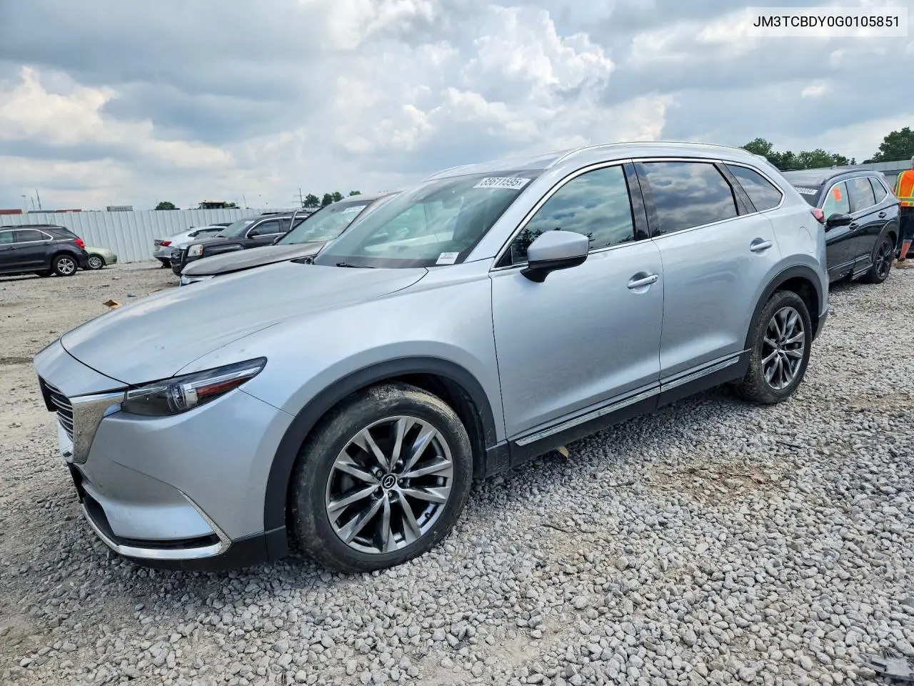 2016 Mazda Cx-9 Grand Touring VIN: JM3TCBDY0G0105851 Lot: 85611595