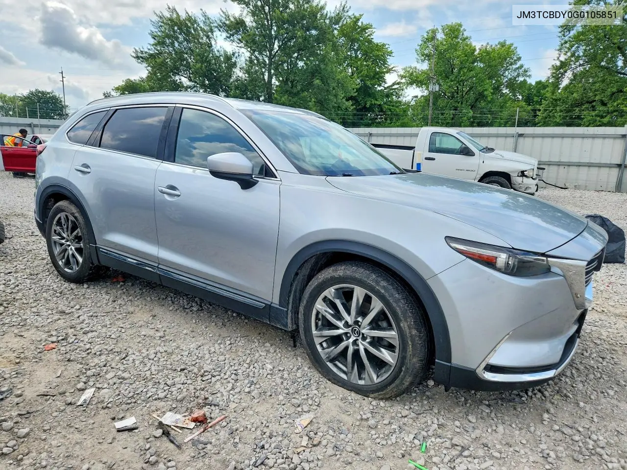 2016 Mazda Cx-9 Grand Touring VIN: JM3TCBDY0G0105851 Lot: 85611595