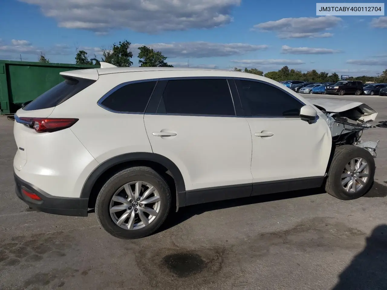 JM3TCABY4G0112704 2016 Mazda Cx-9 Touring