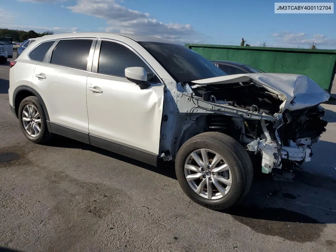 JM3TCABY4G0112704 2016 Mazda Cx-9 Touring