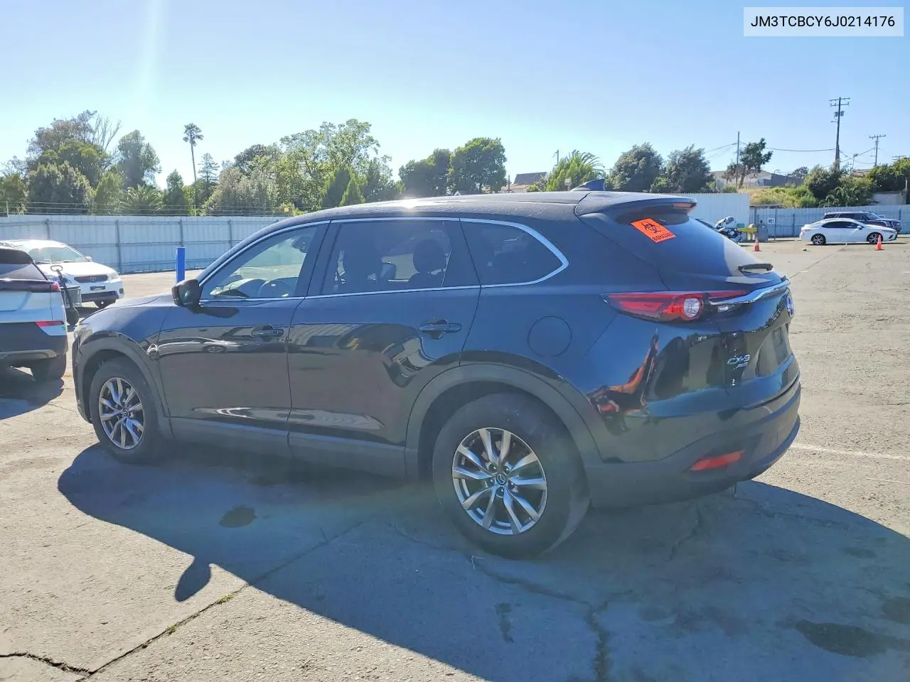 2018 Mazda Cx-9 Touring VIN: JM3TCBCY6J0214176 Lot: 57544456
