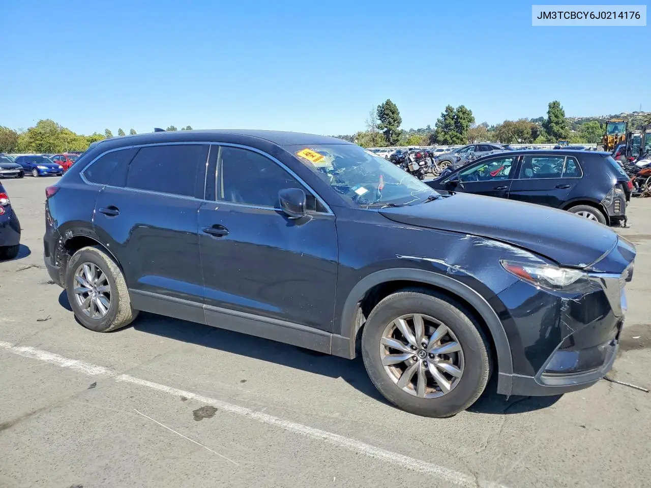 2018 Mazda Cx-9 Touring VIN: JM3TCBCY6J0214176 Lot: 57544456
