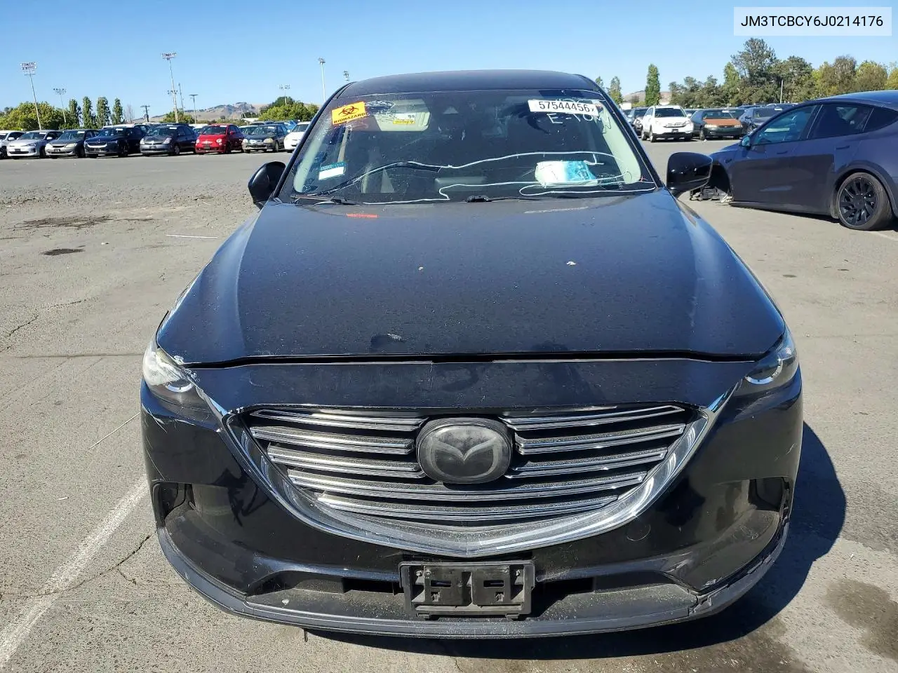 2018 Mazda Cx-9 Touring VIN: JM3TCBCY6J0214176 Lot: 57544456
