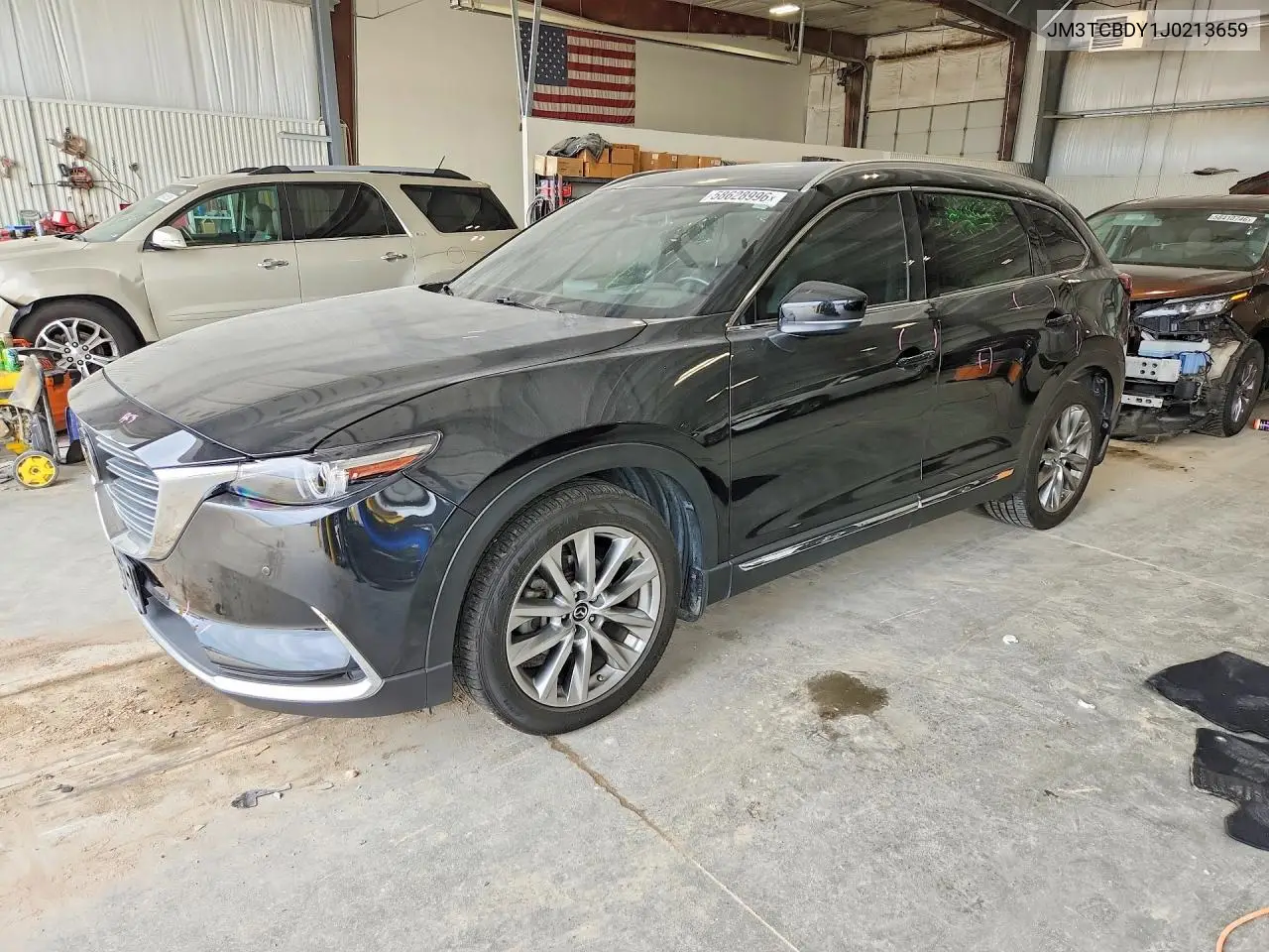 2018 Mazda Cx-9 Grand Touring VIN: JM3TCBDY1J0213659 Lot: 58628996