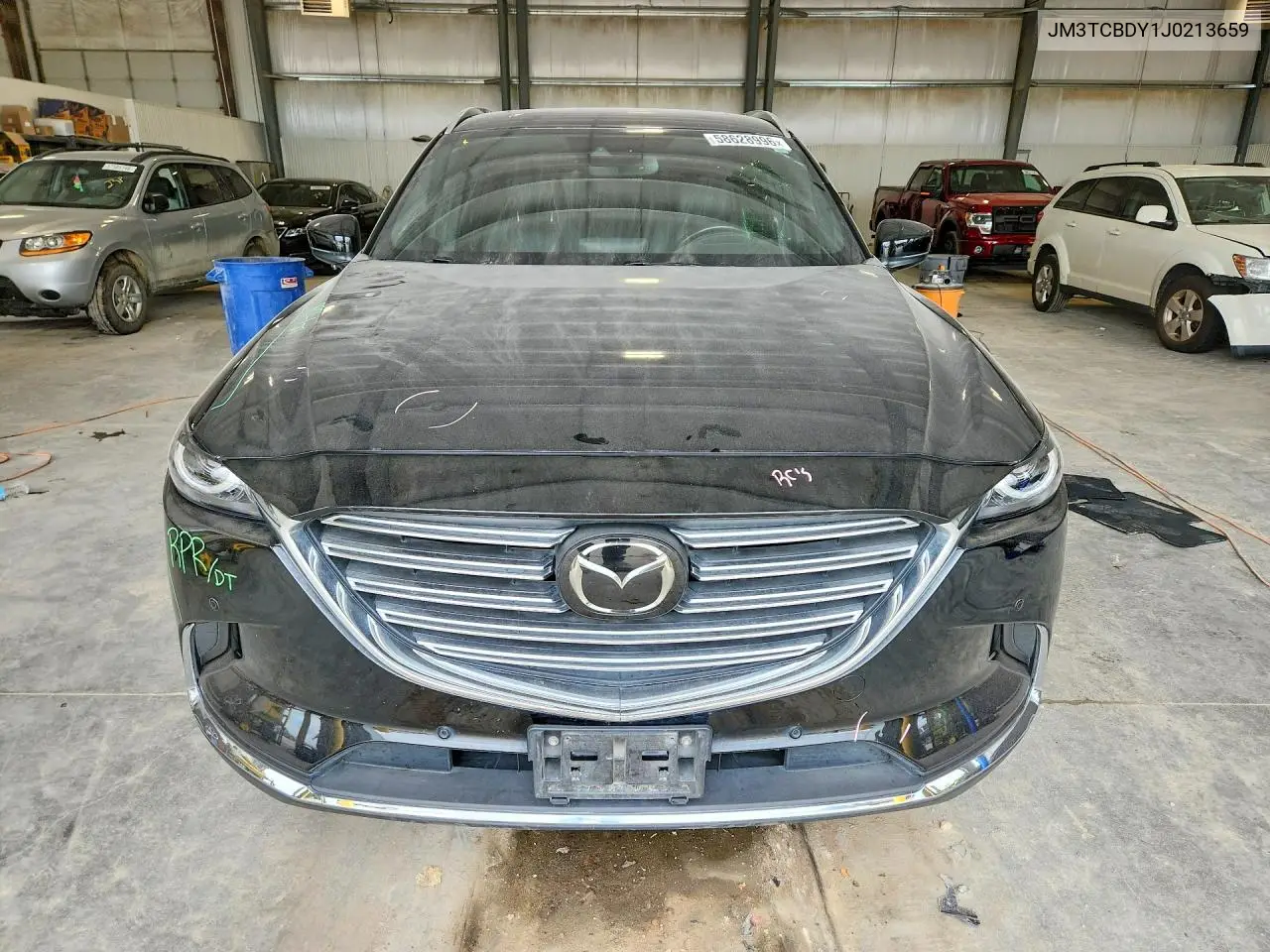2018 Mazda Cx-9 Grand Touring VIN: JM3TCBDY1J0213659 Lot: 58628996