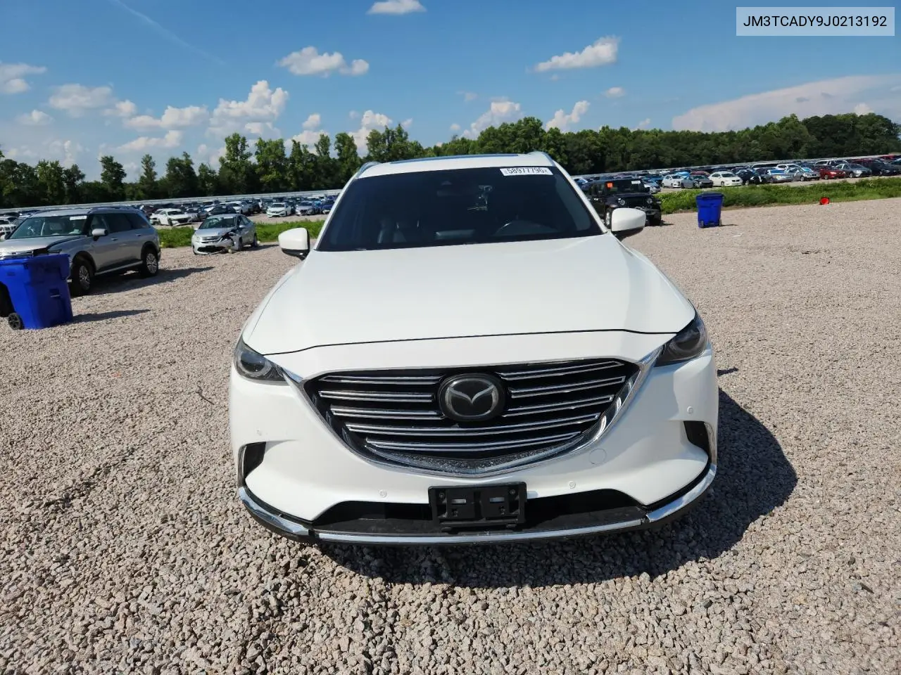 2018 Mazda Cx-9 Grand Touring VIN: JM3TCADY9J0213192 Lot: 58977796